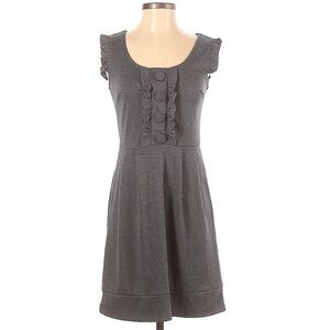 BeBop Front Button Ruffled Dress l SIZE S